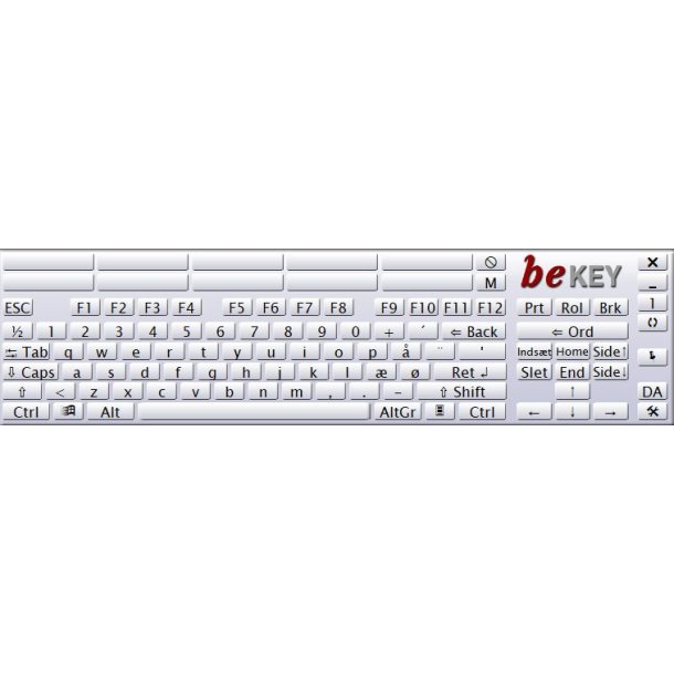 beKEY skrmtastatur 